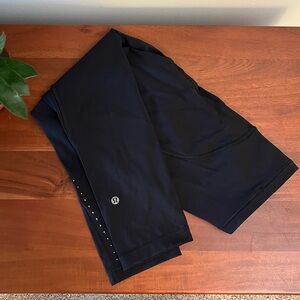 Lululemon, Black 3/4 running tight size 4